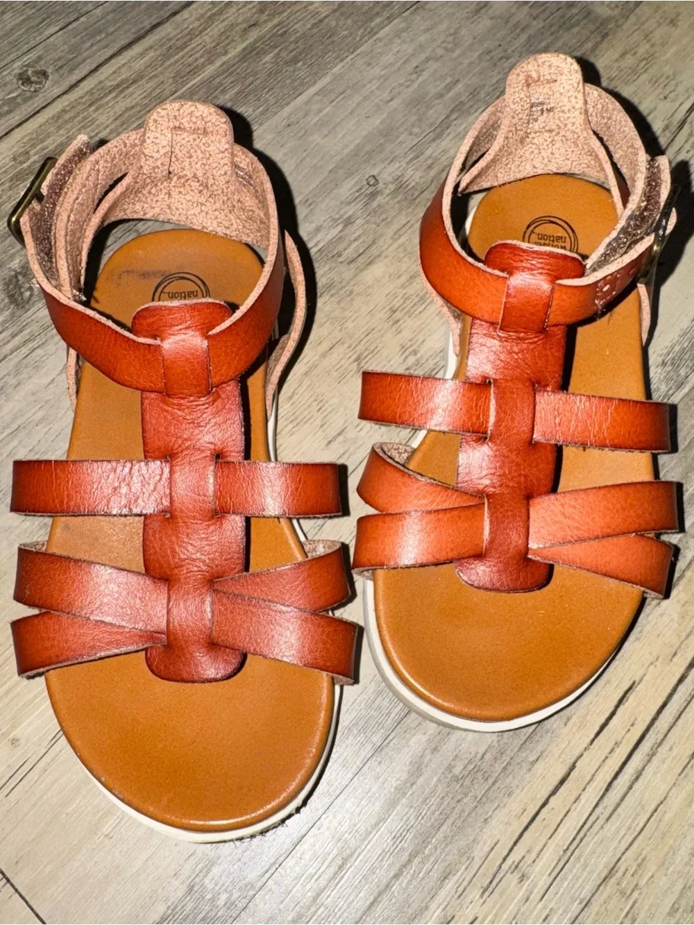 Wonder Nation toddler strappy Buckle Sandals